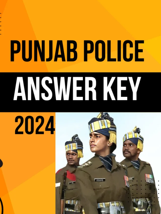 Punjab Police Constable Answer Key 2024